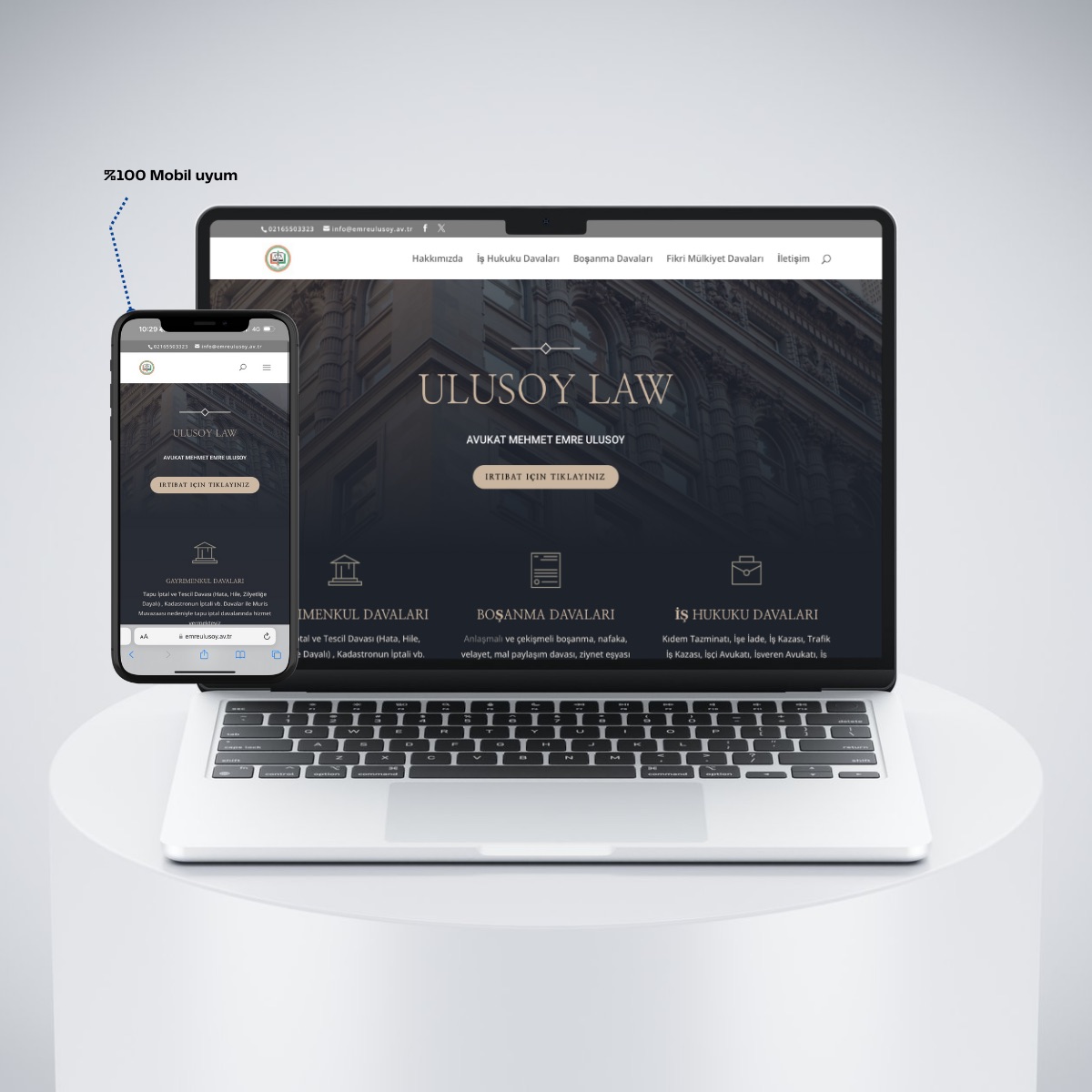Avukatlık web site tarsus web tasarim