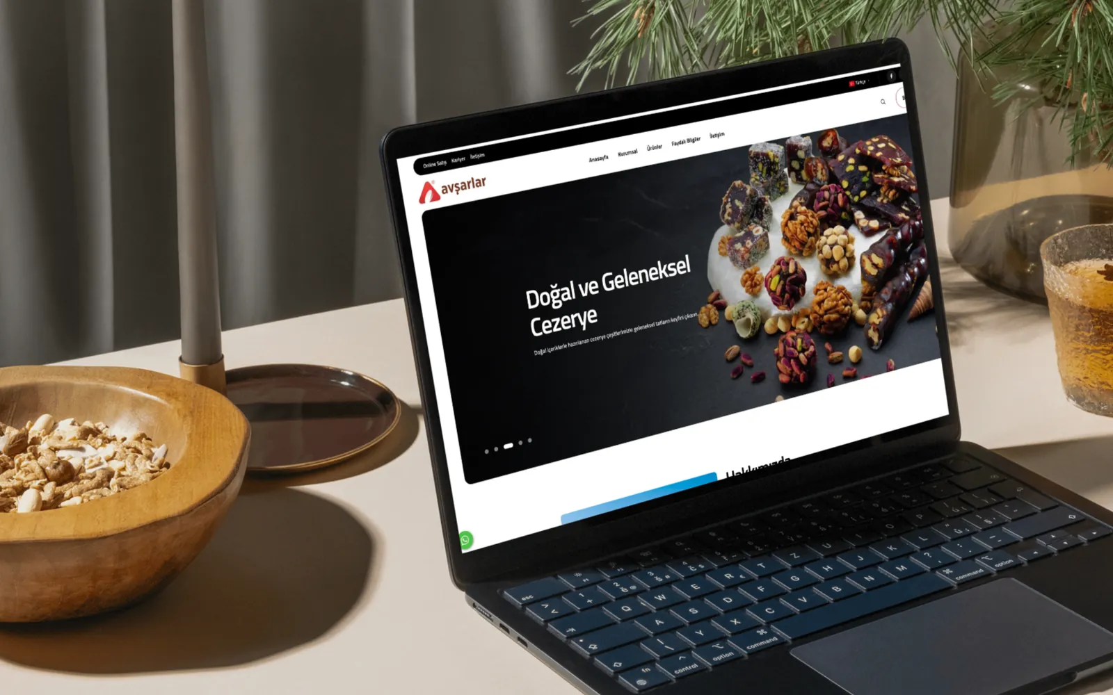Avşarlar kurumsal web sitesi tasarımı - Deniz Media Group