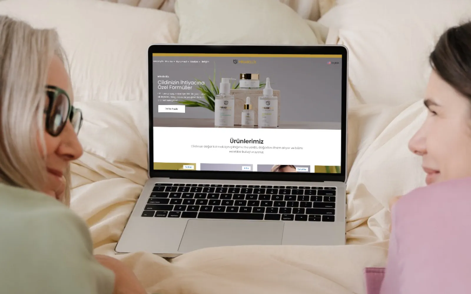 Mirabellix kurumsal web sitesi tasarımı - Deniz Media Group